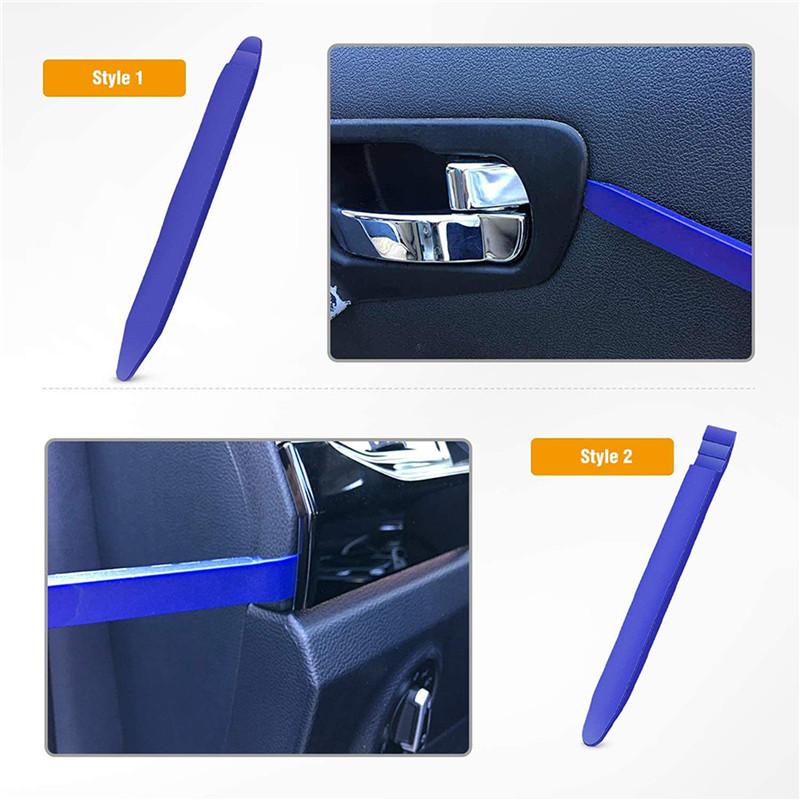 Product Introduction of 5Pcs/13Pcs Portable Car Panel Removal Tool Kit Nail Puller Radio Audio Door Pry Repair Clip Trim Dash Removal Installer Hand Tool 12