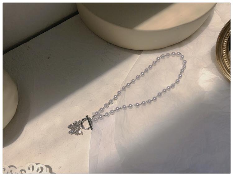Product Introduction of Luxurious Luxurious California Girl ~ Super Fairy Diamond-Studded Pearl Butterfly Collarbone Chain Cool Disco Choker Necklace Neck Chain Trend 2