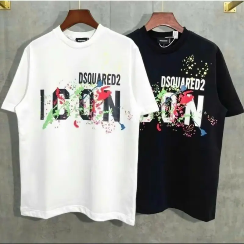 áo thun nam nữ i Co n vẩy sơn cao cấp chất liệu cotton poly co giãn 4 chiều siêu hot 2024 Menswear Cổ Tròn 0