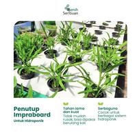 Gambar Penutup Impraboard Hidroponik Lubang 9 dan 12 - Tebal dan Kokoh - Benih Seribuan - IMPRABOARD 9 dari Benih Seribuan Kab. Boyolali 4 Tokopedia