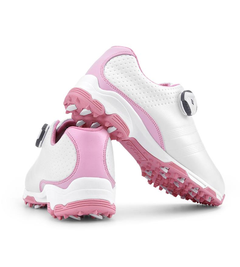 Product Introduction of GM 2024, women's golf shoes, waterproof, turn-lock clasp shoelace shoes, comfortable breathable casual sneaker Trainers Footwear Sports Shoes Rubber Runner Athletic Training 18