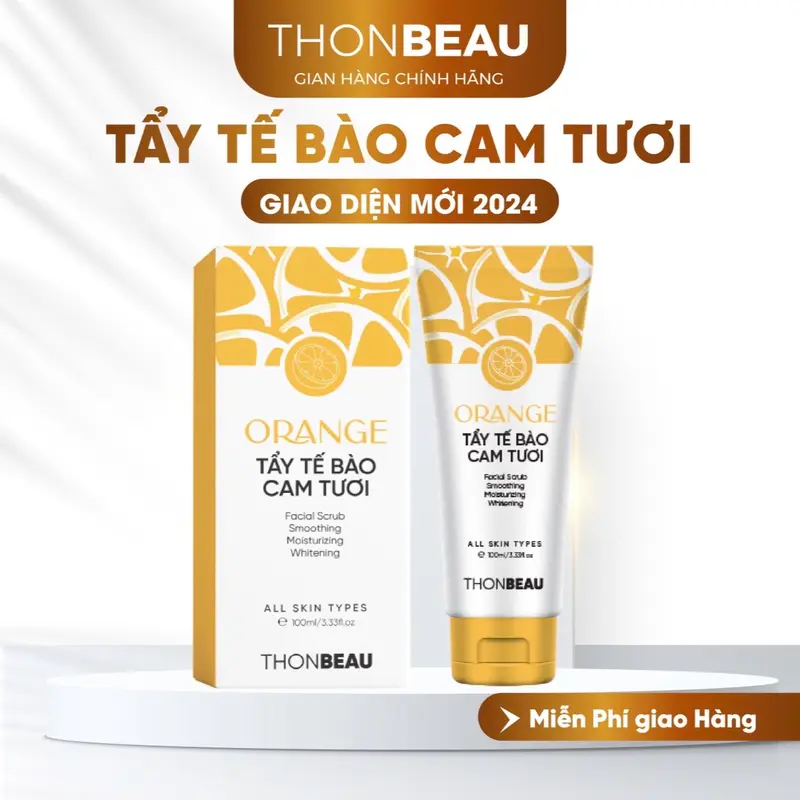 Kem Tế Bào Da Chết Cam Tươi -Chăm Sóc Da Làm Đẹp Da Skincare Nữ Dưỡng Ẩm Da Kem Face 1