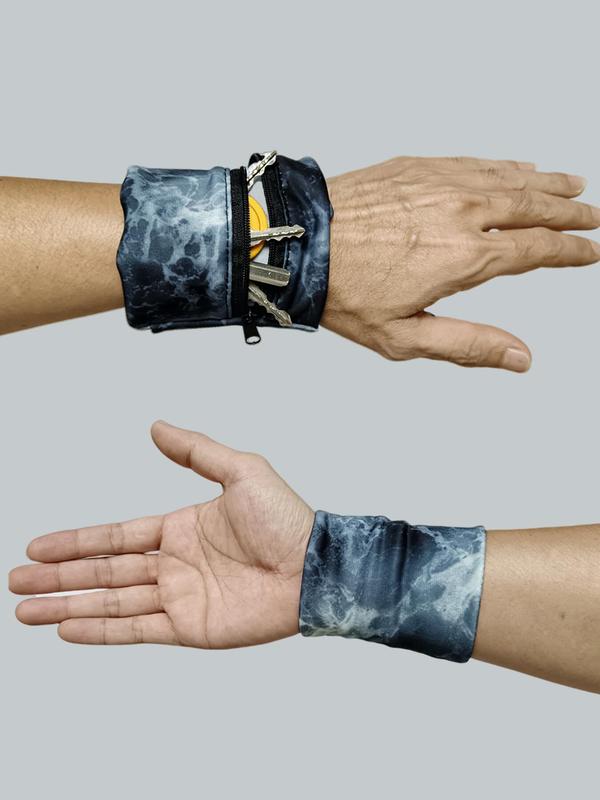 Summer Tie Dye Pattern Sports Wrist Bag, 1 Count Sports & Outdoor Clothes Accessories for Running Cycling Outdoor Activities 7