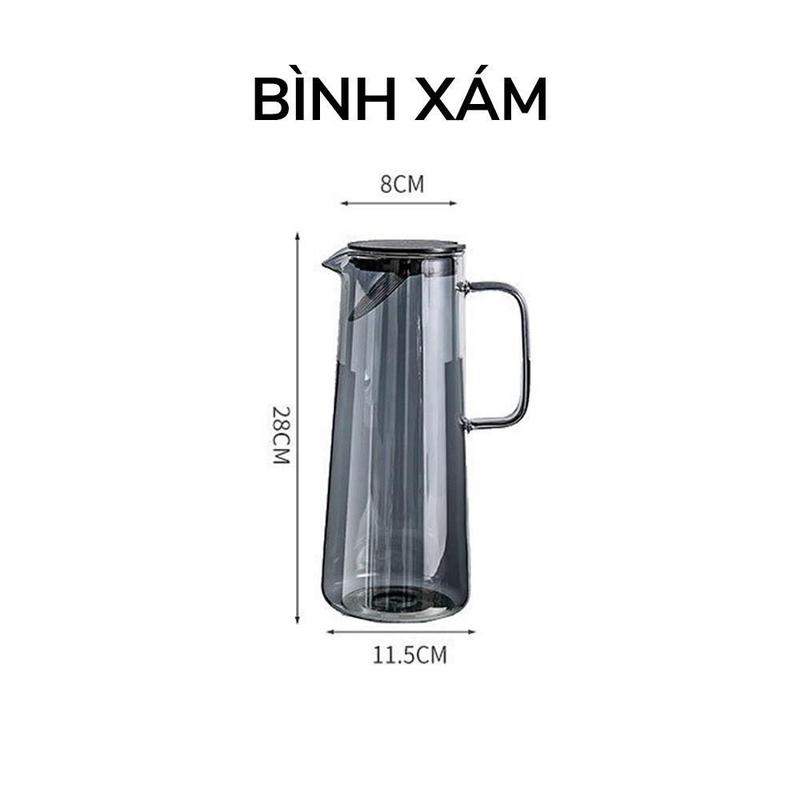 Product Introduction of BỘ BÌNH LY THỦY TINH  CAO CẤP KÈM KHAY 0