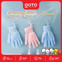 Gambar (Best Offer) Goto [COD] Truvic Bath Glove Sarung Tangan Mandi Penggosok Badan Penghilang Daki - 2FN PURPLE dari Goto Living Kota Tangerang 1 Tokopedia