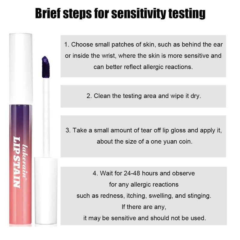 Long-lasting Peel-off Lip Stain Set, 3 Counts/set High-pigment Moisturizing Lip Stain, Easy To Apply and Remove, Ideal for All Skin Tones, Valentine's Day Gift, Gifts for Girlfriend 3
