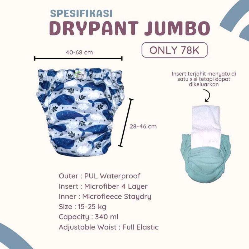 NINGRAT AIO JUMBO DRYPANT SNI 1