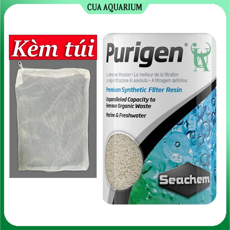 Vật liệu lọc Purigen SEACHEM làm trong nước bể cá hồ thuỷ sinh Túi lẻ