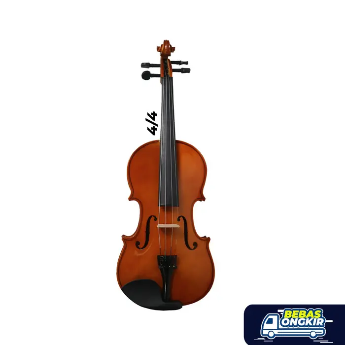 Violin / Biola Lulea Tipe Plywood  / Solidwood 1/2 3/4 4/4 1