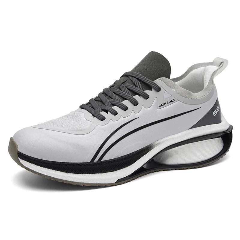 Personalize tênis esportivos casuais da moda masculina com design de placa de carbono, sola oca, tênis de corrida e caminhada para mulheres, treinamento de corredor_voghion.com