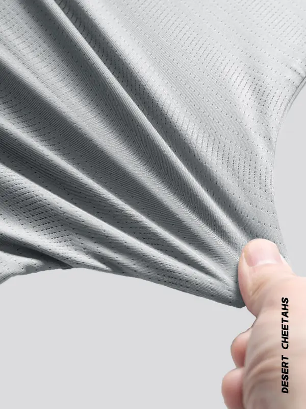 Men's Solid Color Raglan Sleeve Sports Vest, Breathable Quick Drying Tank Top for Gym Workout Running, Casual Comfy Men's Top for Summer 4