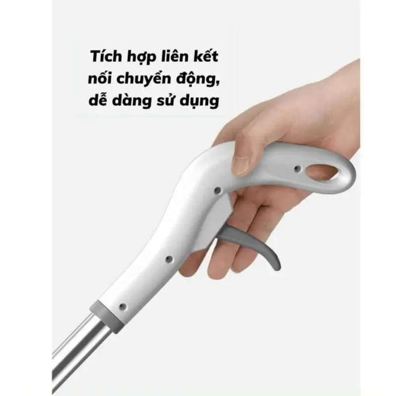 Cây lau nhà phun sương Aurora - Chổi lau nhà thông minh xoay 360 độ - Cây lau nhà thiết kế sáng trọng Lau Sàn Làm Sạch thùng nhựa abs có thể xoay Sheepskin Có tay cầm Cotton 2