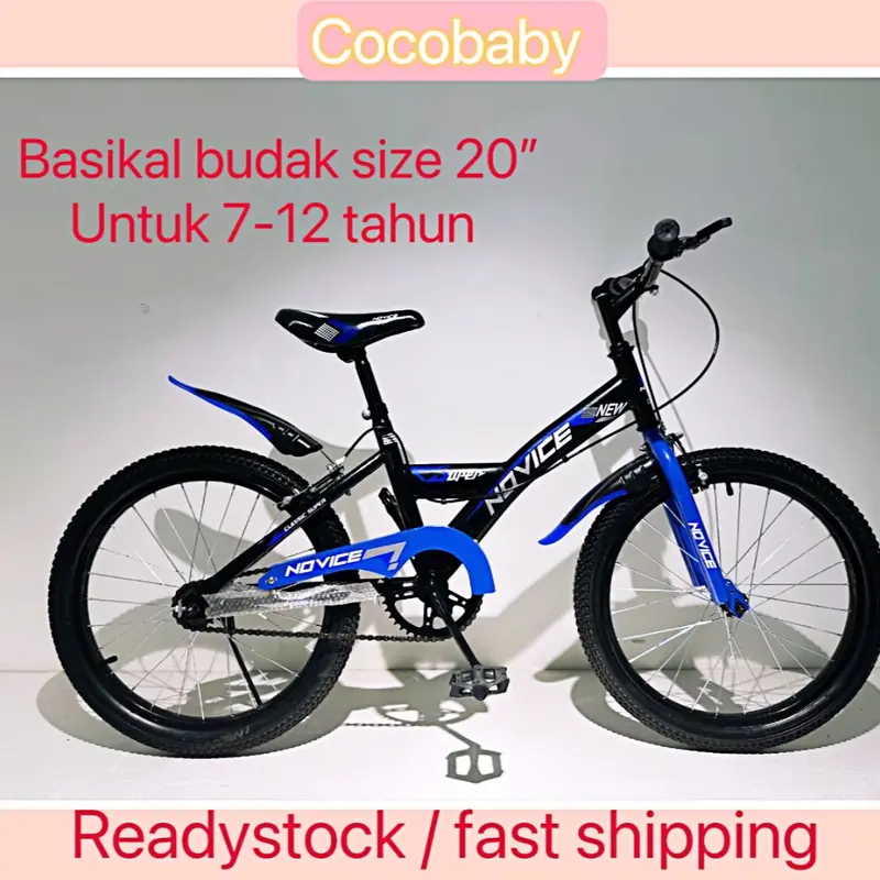 Basikal budak size 20” (7-12 tahun children bicycle MTB bike