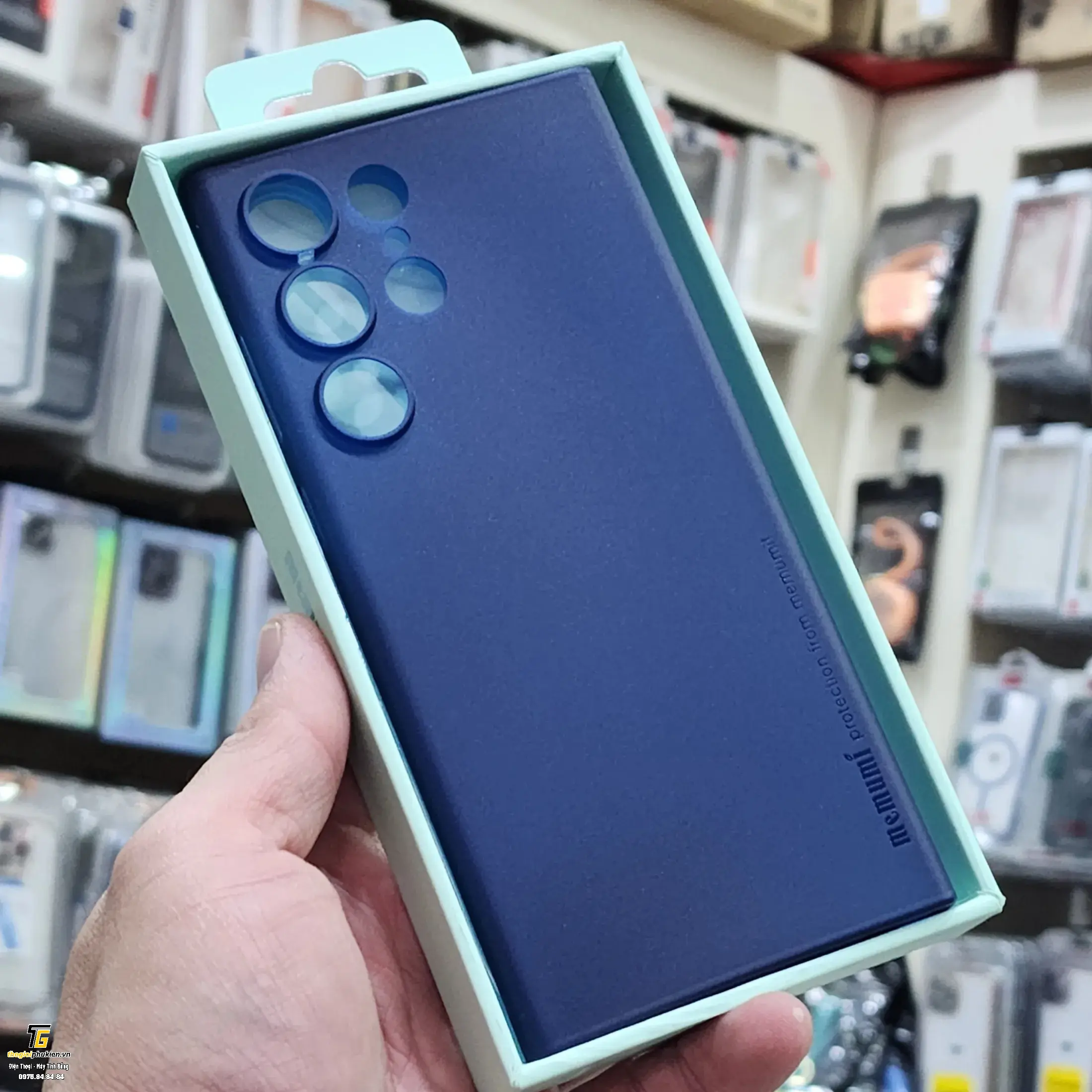 Ốp lưng siêu mỏng bảo vệ camera cho Samsung Galaxy S23 Ultra chính hãng Memumi Có cho dòng Samsung S22 và Galaxy S21, S20 Cao Su