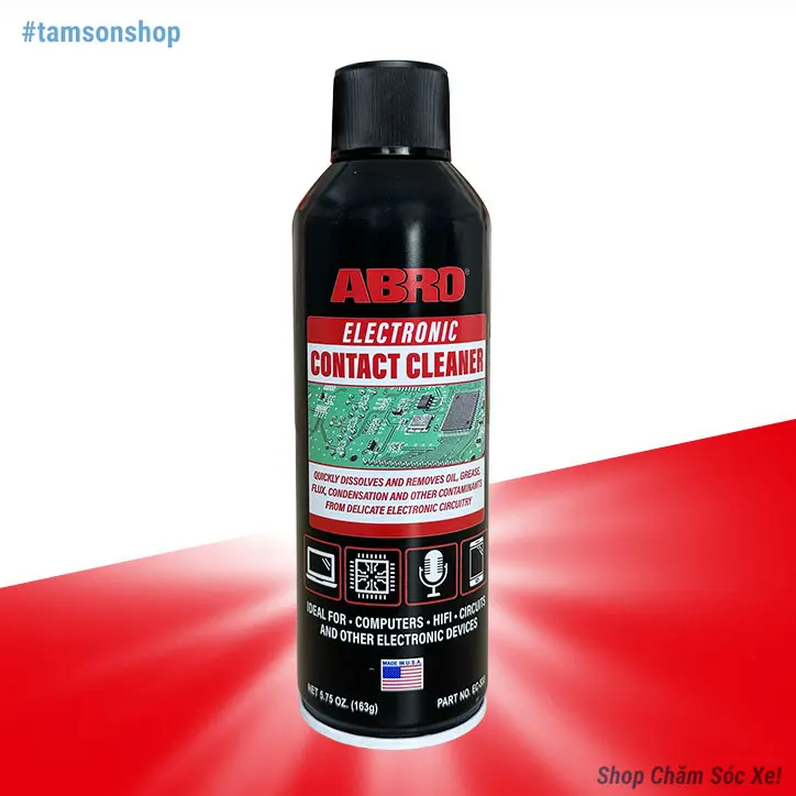 Vệ sinh mạch điện tử Abro Electronic Contact Cleaner 163g