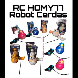 Mainan Robot Remote Control "HOMY 77" Original Kontrol Baterai Toys