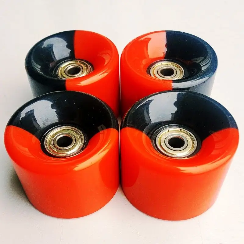Bánh Xe Ván Trượt, Chuyên Nghiệp, Bánh Xe Chải Đường Phố, Không Tiếng Ồn, Ván Trượt Rộng, Mẹo Đôi, Bảng Dài, Hành Động Bốn Bánh, Cao Su Mềm, Phụ Kiện, Chống Mài Mòn, Dạ Quang, Năm 2025