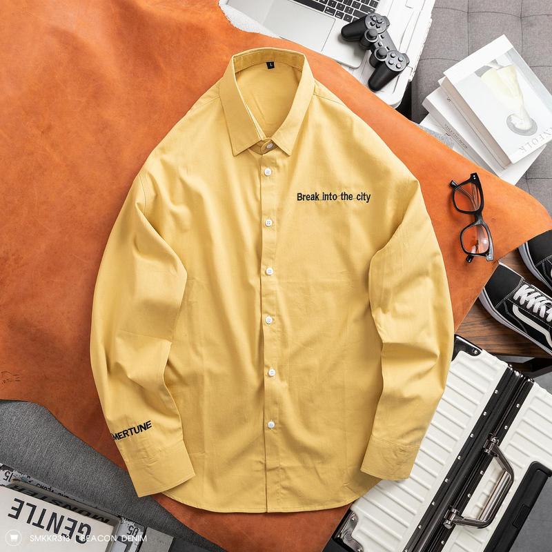 Áo Sơ Mi KAKI Nam Form Rộng Thoải Mái Beacon Denim Menswear SMKKR313