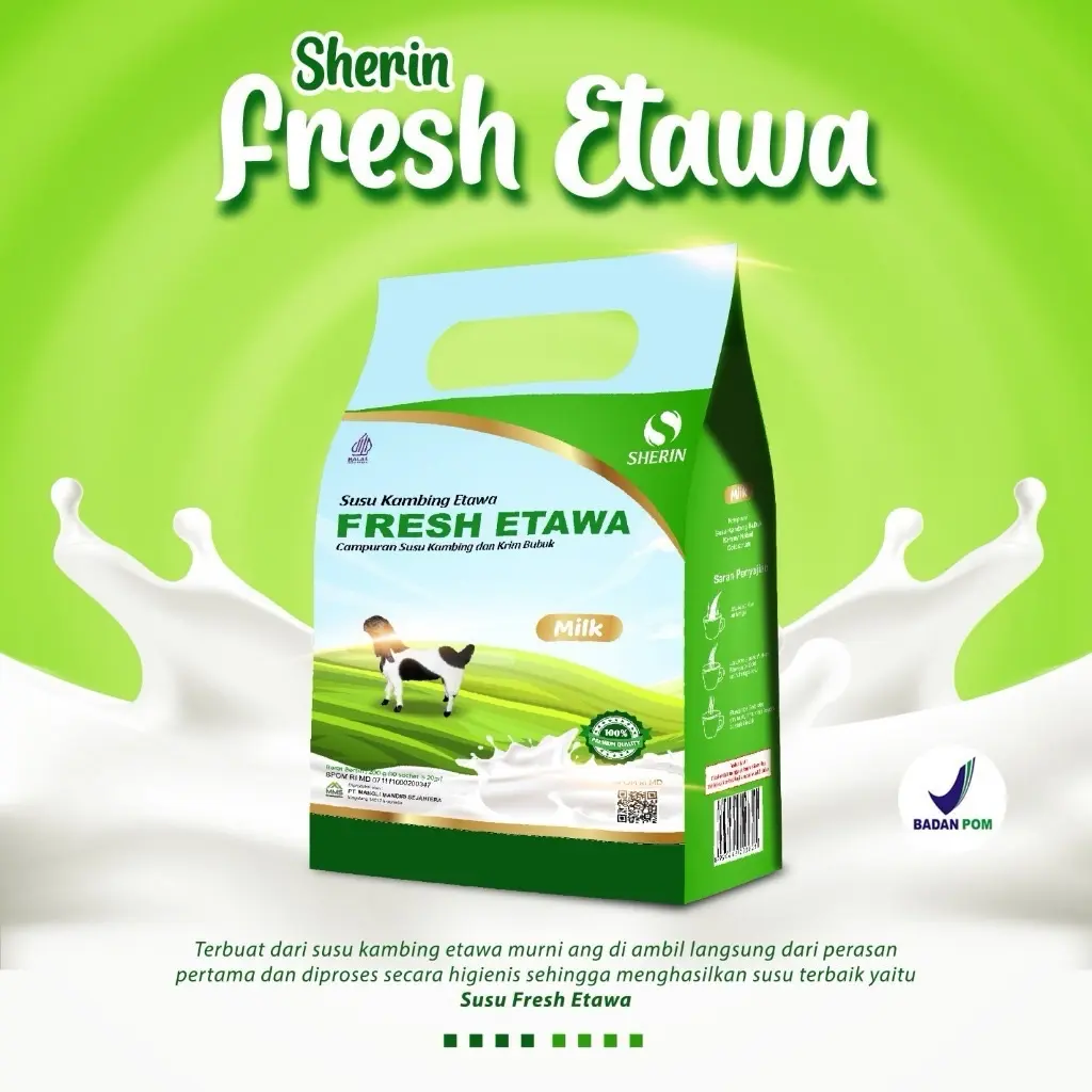 FRESH ETAWA SUSU KAMBING ETAWA SACHET ASLI ORIGINAL PREMIUM