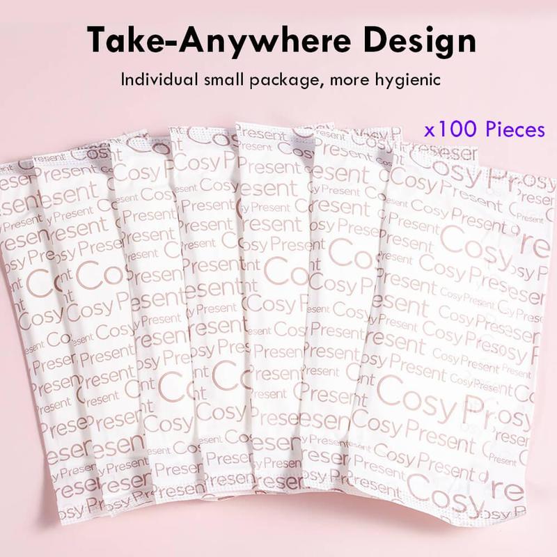 Product Introduction of Disposable Breast Pads, 100pcs/set Soft & Breathable Breast Pads, Breastfeeding Essentials for Moms, Nursing Pads for Women 2