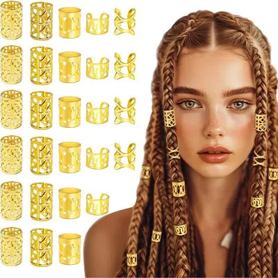 Braid Hair Metal Ring TikTok Shop - Main Image