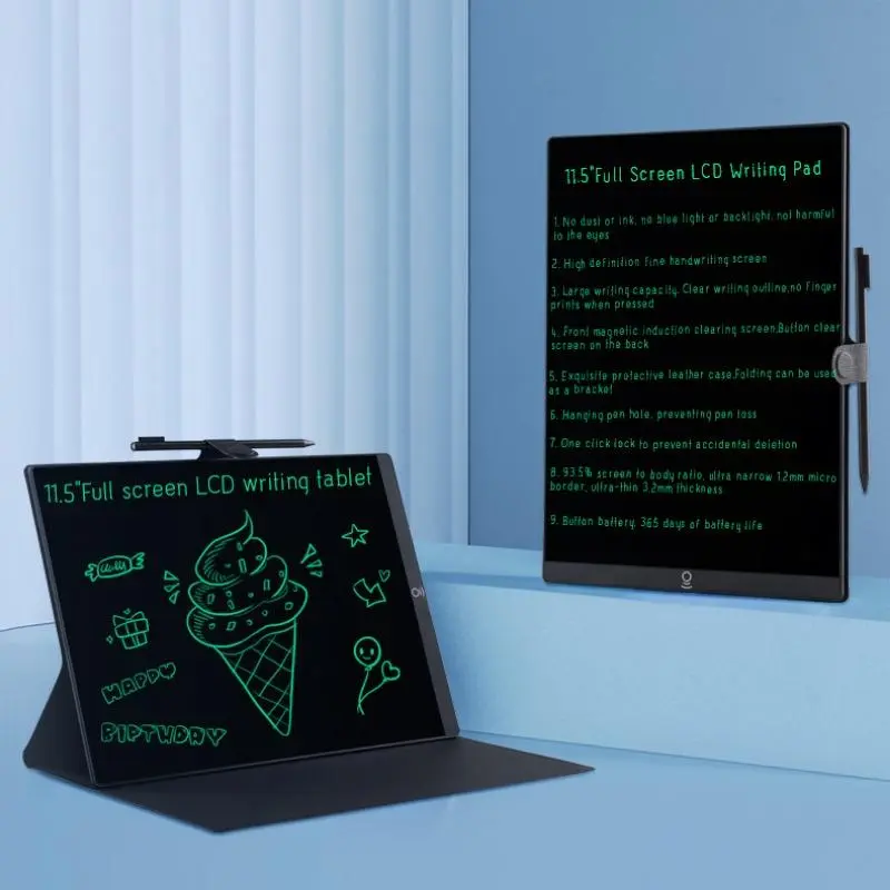 11.5 Inch LCD Writing Tablet with Protective Case, 1 Count Portable Electronic Drawing Board, Educational Toy Tablet for School, Office and Creative Graffiti