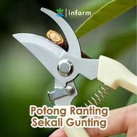 Gambar INFARM - Gunting Dahan Tanaman Anti Karat, Tajam dan Kuat untuk Stek dan Pemangkasan Alat Kebun Premium Gunting Pangkas Batang Tanaman dari Infarm Kota Administrasi Jakarta Barat 3 Tokopedia