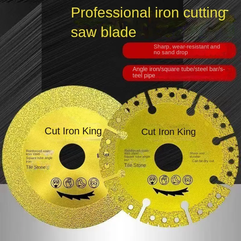 4-inch stem cutting blade, diamond cutting saw blade, stainless steel 100mm.