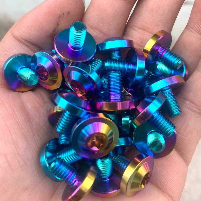  Ốc Titan GR5 6Li10 gắn nón bảo hiểm - gắn xe máy 