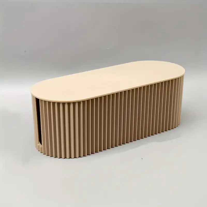 Large Capacity Cable Management Box, Plastic Desk Organizer for Cord Storage, Clutter Hideaway, Home Organizer for Living Room Bedroom Office 3