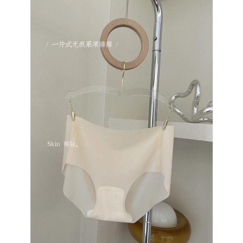 Quần Lót Nữ, Chất Liệu Lụa Lạnh Mượt Mà, Kháng Khuẩn, Thiết Kế Liền Mạch, Siêu Mỏng, Đồ Lót Nữ, Có Mặt Nạ Kháng Khuẩn, Thích Hợp Cho Học Sinh Nữ Quần Lót Nữ áo khoác gió Áo Khoác Phao Áo Khoác Phao 4