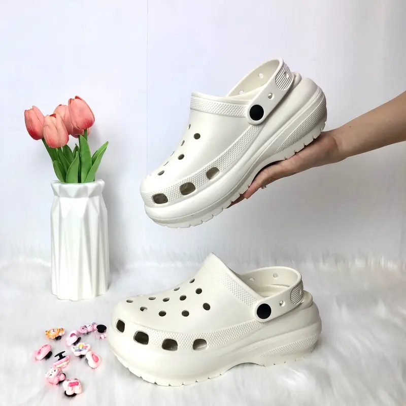 [Tặng sticker] Dép sục nữ đế cao 7CM NESTY, chất liệu Eva nguyên sinh kháng nước, kháng bẩn, kiểu dáng basic hot trend dépcao giầy dé p  DéP Shoes GiàY 0