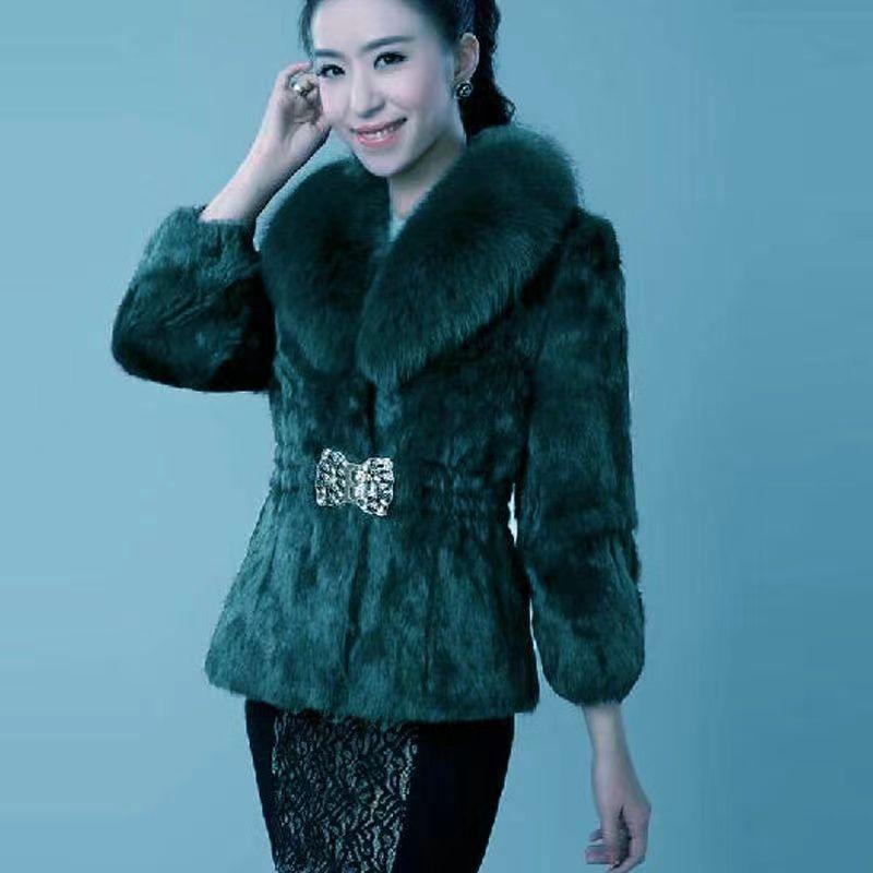 Product Introduction of Áo Khoác Lông, Hàng Mới Về Mùa Thu Và Mùa Đông, Dành Cho Nữ, Dài Ngắn, Phong Cách Hàn Quốc, Cổ Áo Lông Cáo Giả, Làm Bằng Lông Chồn, Dễ Phối Đồ, Dành Cho Nữ 14