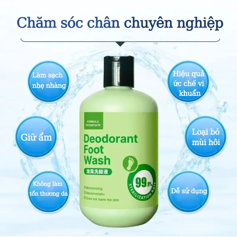 khửùi hôi chân MUMUZONE nguyên liệu thiên nhiêndưỡng ẩ, khuẩn, không gây ứng da 0