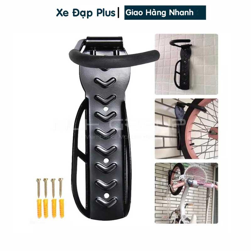 Giá móc treo xe đạp gắn lên tường  siêu chắc tặng kèm bộ vít nở lắp đặt dễ dàng