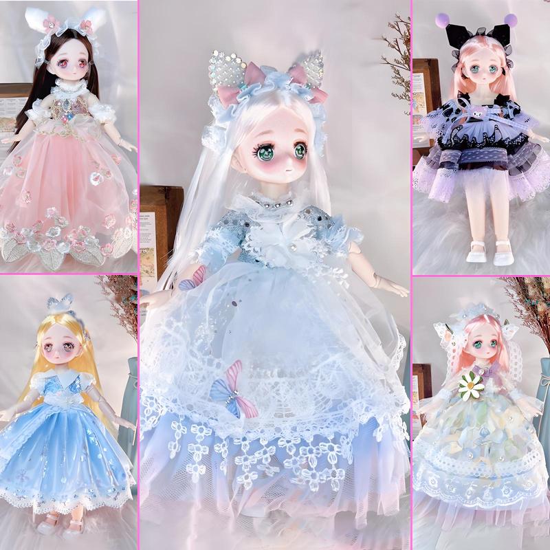  Búp Bê Có Khớp Anime 30cm Nhiều Phong Cách Đẹp Bạn Đồng Hành Lý Tưởng Cho Bé Gái Làm Quà Tặng Sinh Nhật Giáng Sinh Đầy Ý Nghĩa 