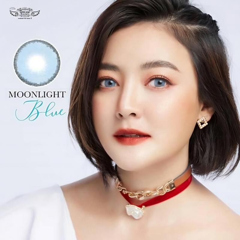 Softlens Moonlight Normal Minus Botol by Dreamcolor1 Gray Soflens Brown 0