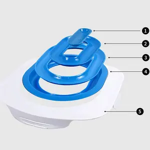 Pet Litter Toilet Trainer/Potty Training Toilet Kucing/Cat Toilet Training Kit /Tempat Pipis Kucing 38*34CM