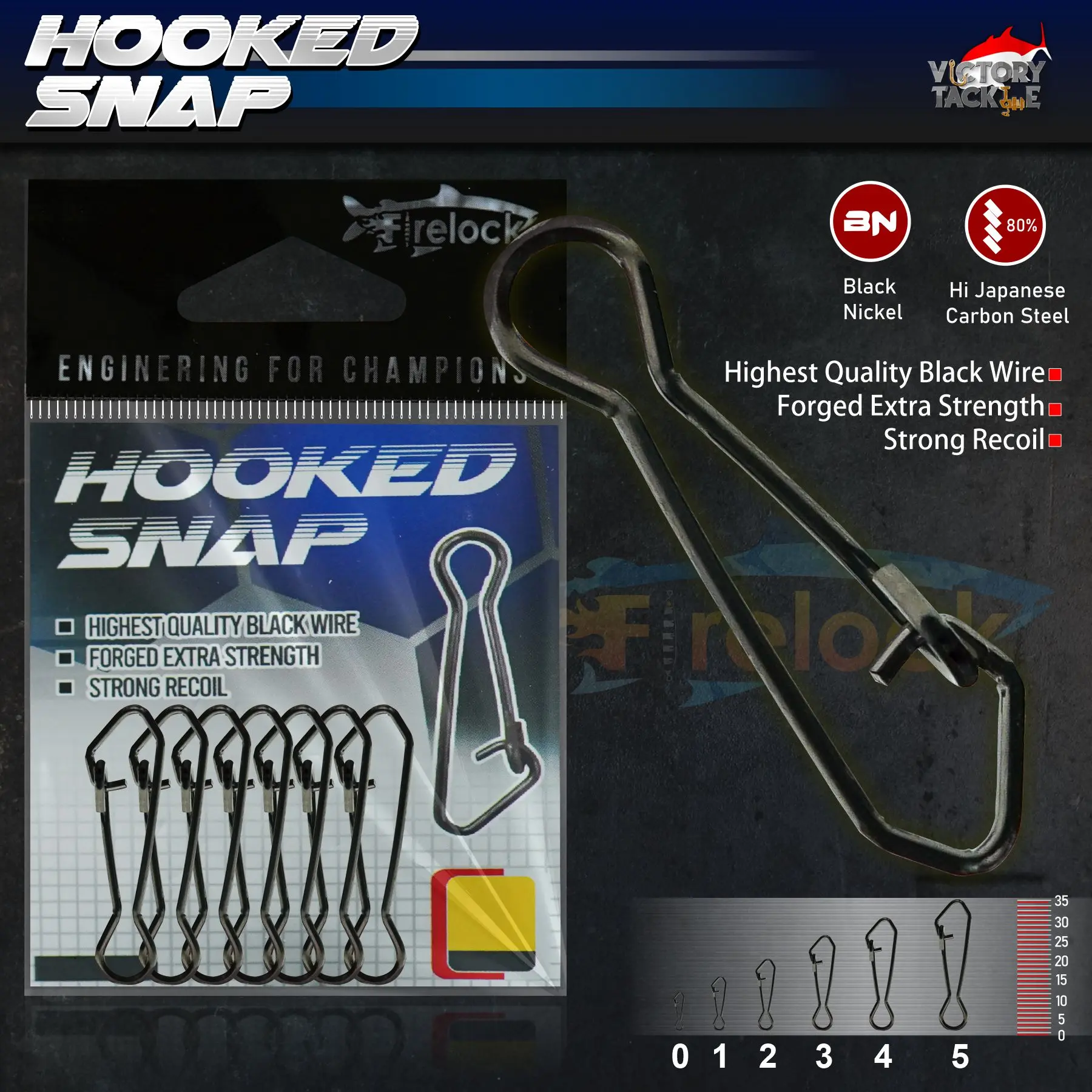 HOOKED SNAP FIRELOCK Kuat dan Anti Karat