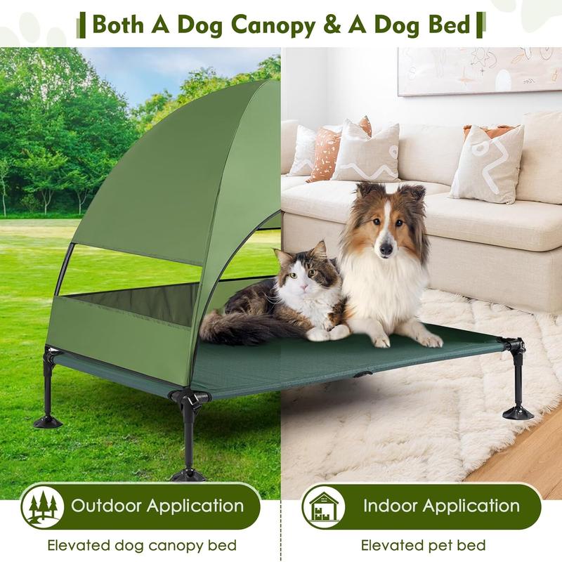 Canopy dog beds for large dogs hotsell