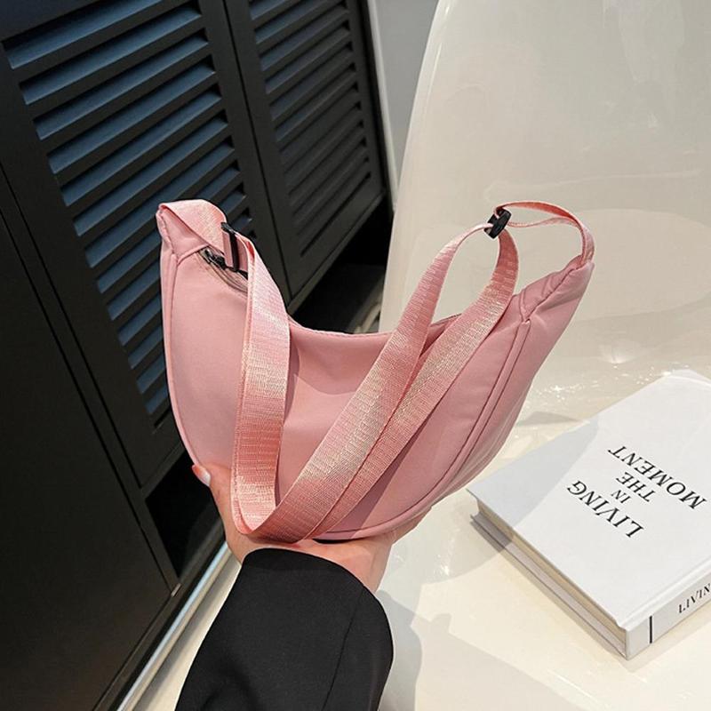 Product Introduction of Túi Bánh Bao, Phong Cách Hàn Quốc, Đơn Giản Và Thời Trang, Đeo Chéo, Thích Hợp Dự Tiệc Sinh Viên, Đeo Một Bên Vai, Dành Cho Nữ 24