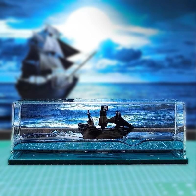 Product Introduction of Home Bedroom Living Room Office Universal Desktop Ornaments Exquisite Titanic Retro Ship Model Ornaments High Quality Unsinkable Retro and Exquisite Toy Decoration 27