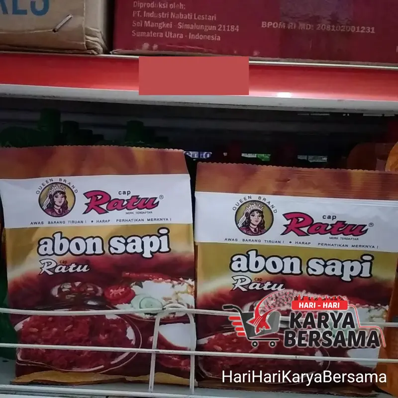 BUMBU TABUR INSTAN ABON SAPI CAP RATU 90GR 3