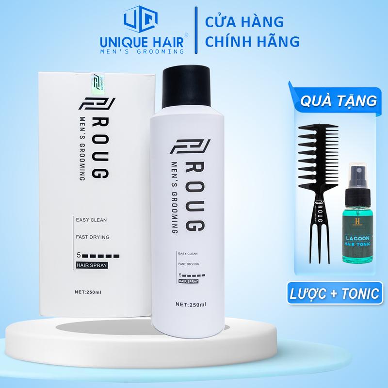 ROUG l Gôm & Sáp vuốt tóc Roug Matt Clay, Matte Clay 90g - Chính Hãng Singapo - new 2025 + Quà Tặng 1