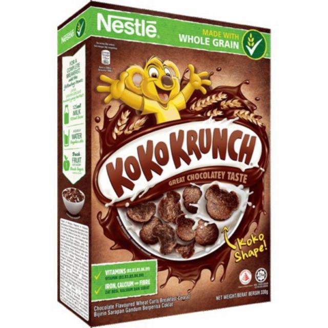  NGŨ CỐC ĂN SÁNG  BÁNH ĂN SÁNG NESTLE KOKO KRUNCH 300G 