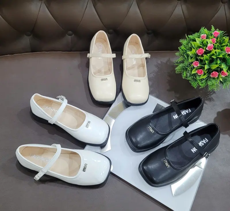 [GIÁ HỜI FREESHIP] GIÀY LOLITA CHỮ Min - PHÙ HỢP MỌI LỨA TUỔI - THIẾT KẾ THỜI TRANG - THANH LỊCH, TỐI GIẢN 0