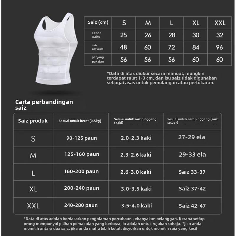 Product Introduction of Baju Pembentuk Badan Singlet, Untuk Lelaki 0
