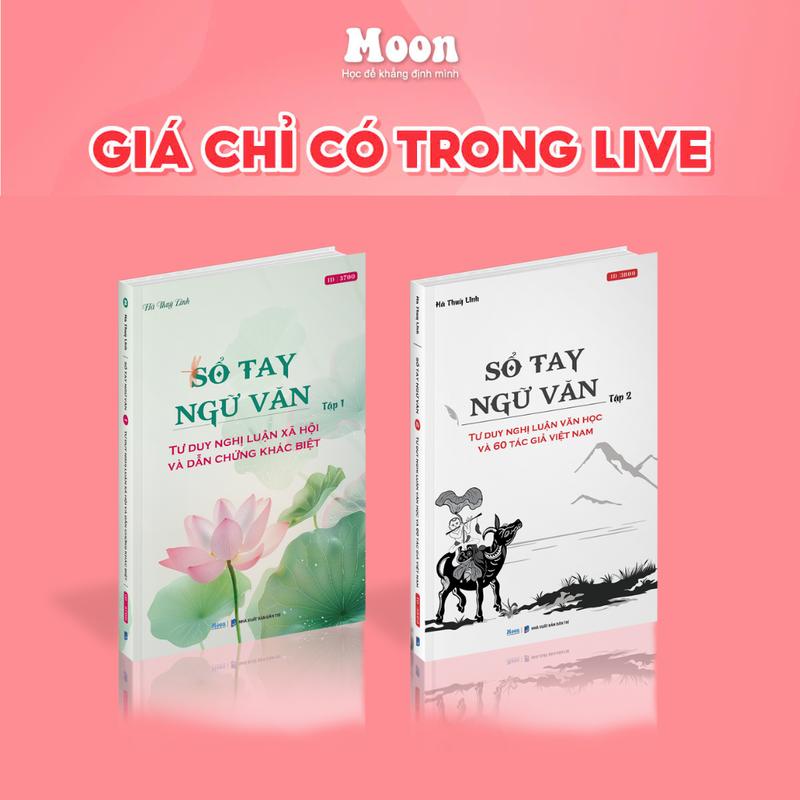 [Deal 11K] Sổ tay ngữ văn nghị luận xã hội và nghị luận văn học Moonbook