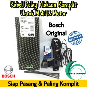Kabel Set Relay Klakson MX 12V Universal Untuk Segala Macam Merk Klakson Bosch Hella Denso