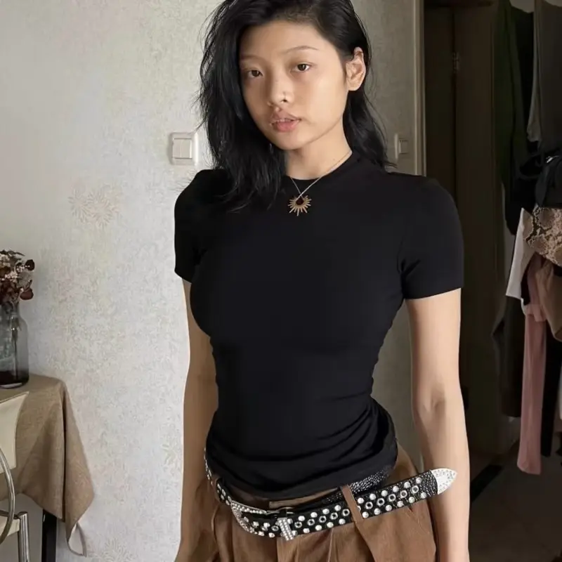 Áo thun gân ôm fit body nhiều màu JUSTDUN B3 | BigBuy360 - bigbuy360.vn Áo thun gân ôm fit body nhiều màu JUSTDUN B3 | BigBuy360 - bigbuy360.vn